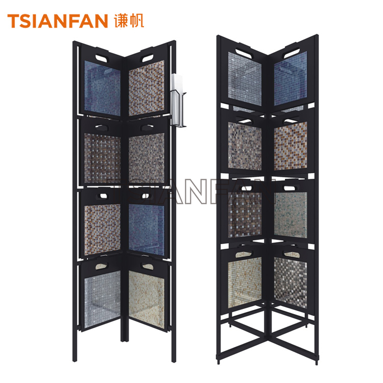 Floor-standing mosaic display rack ML501