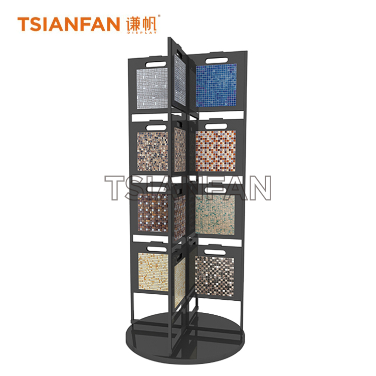 Floor-standing mosaic display rack ML504