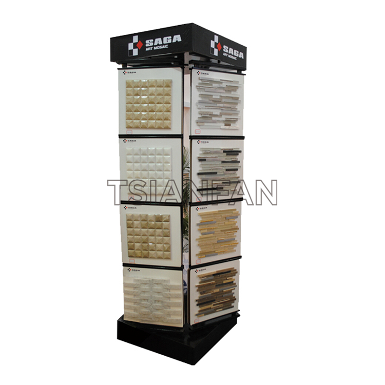 Floor-standing mosaic display rack ML902