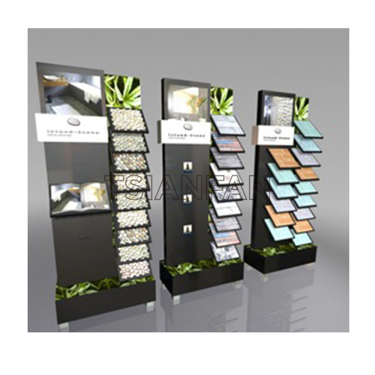 Floor-standing mosaic display rack ML904
