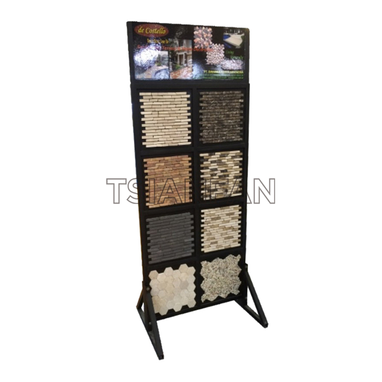 Floor-standing mosaic display rack ML905