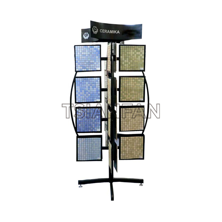 Floor-standing mosaic display rack ML909
