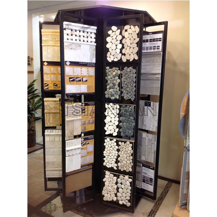 Floor-standing mosaic display rack ML914