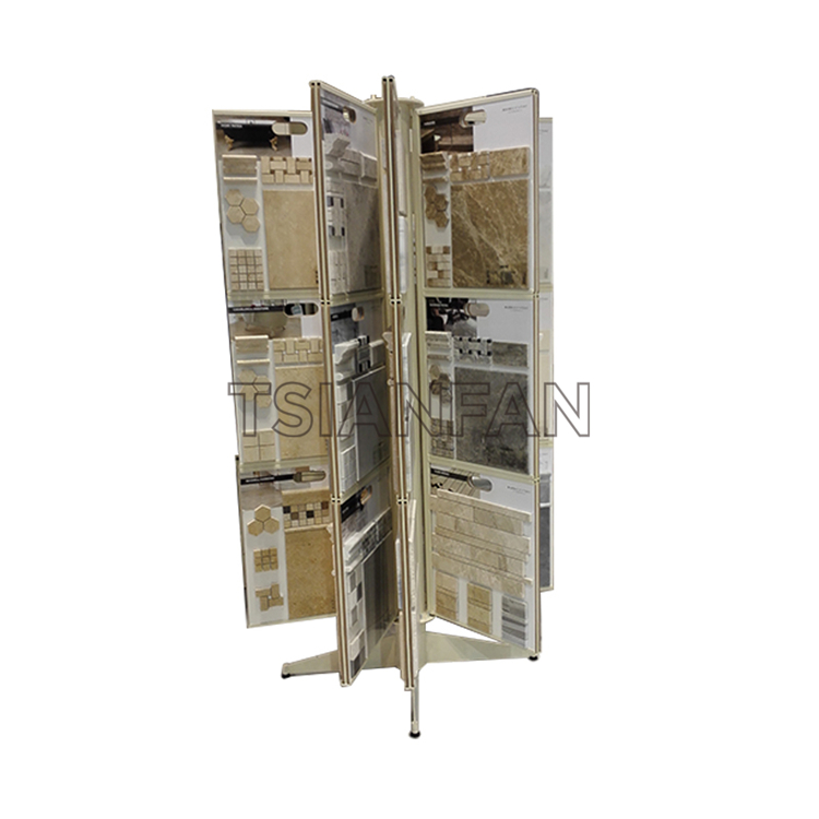 Floor-standing mosaic display rack ML917