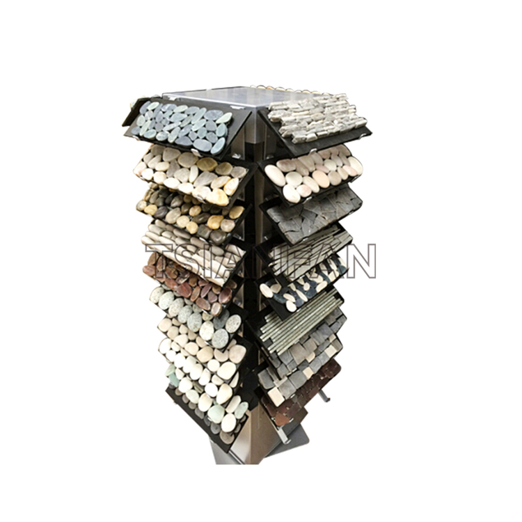 Floor-standing mosaic display rack ML921