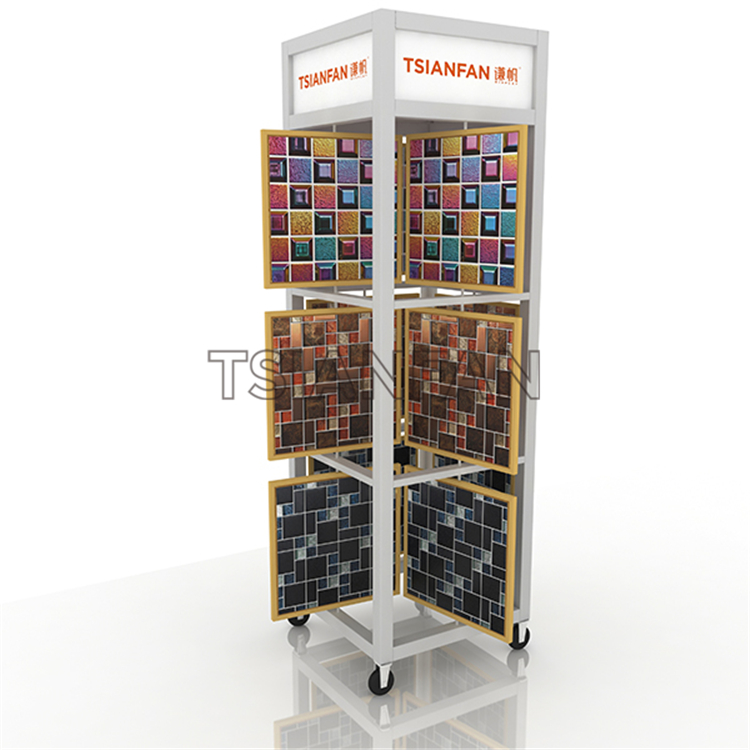 Floor-standing mosaic display rack ML926