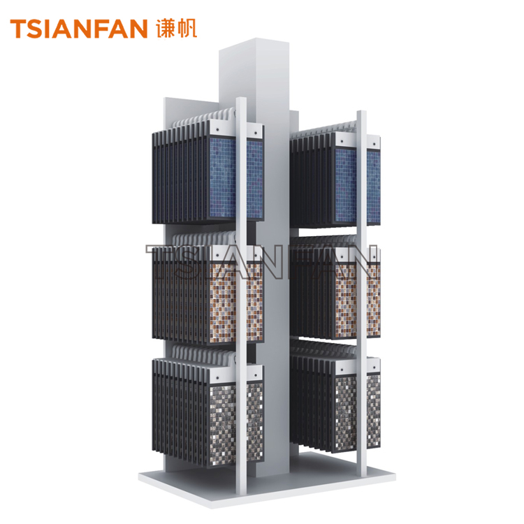 Floor-standing mosaic display rack ML933