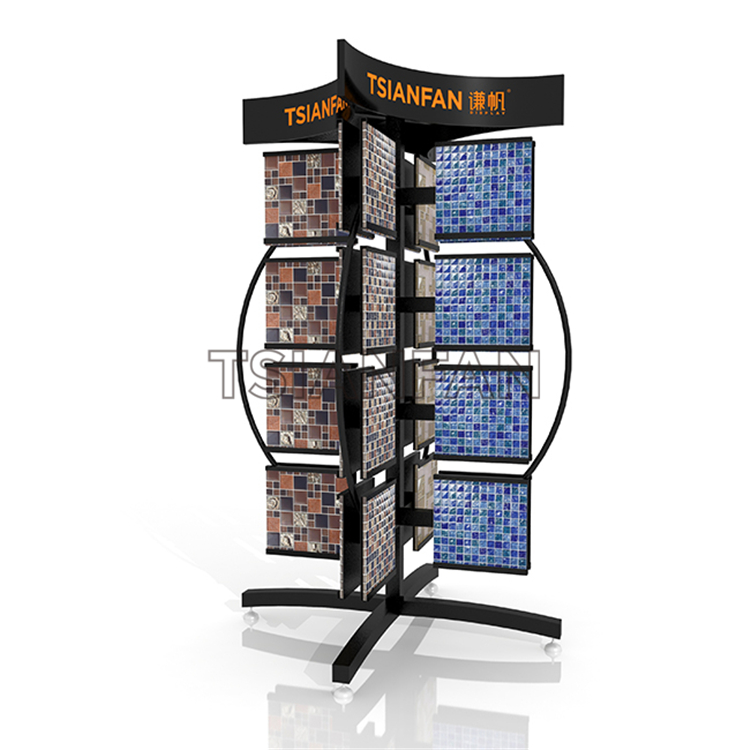 Floor-standing mosaic display rack ML938