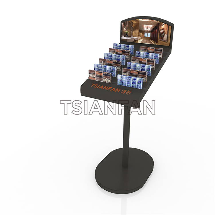 Floor-standing mosaic display rack ML940