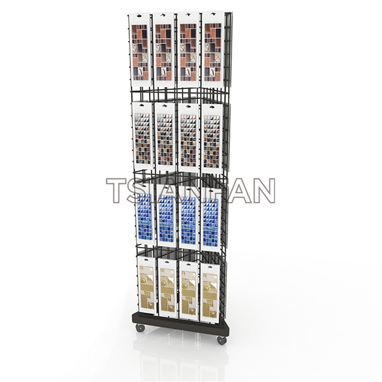 Floor-standing mosaic display rack ML941