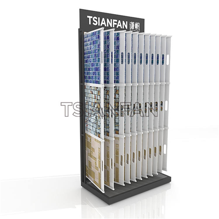 Floor-standing mosaic display rack ML943