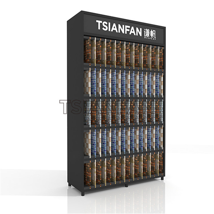 Floor-standing mosaic display rack ML948