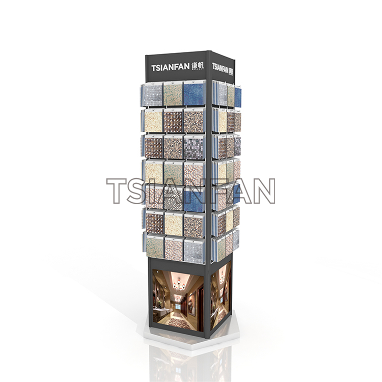 Floor-standing mosaic display rack ML950