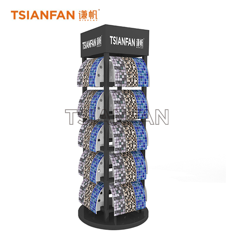 Floor-standing mosaic display rack ML963