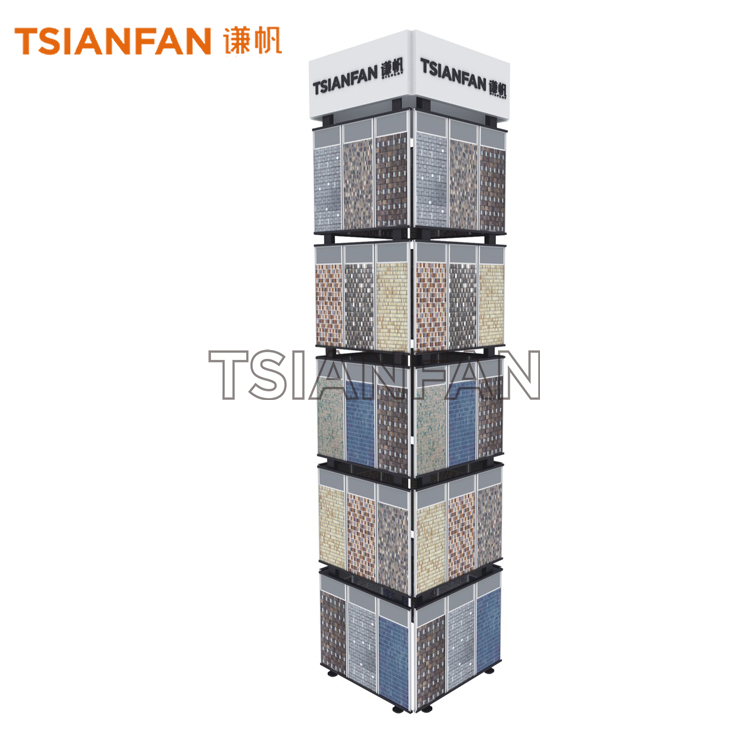 Floor-standing mosaic display rack ML967