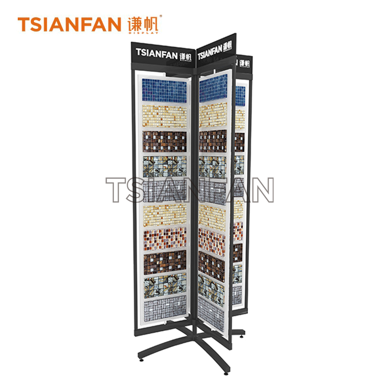 Floor-standing mosaic display rack ML970