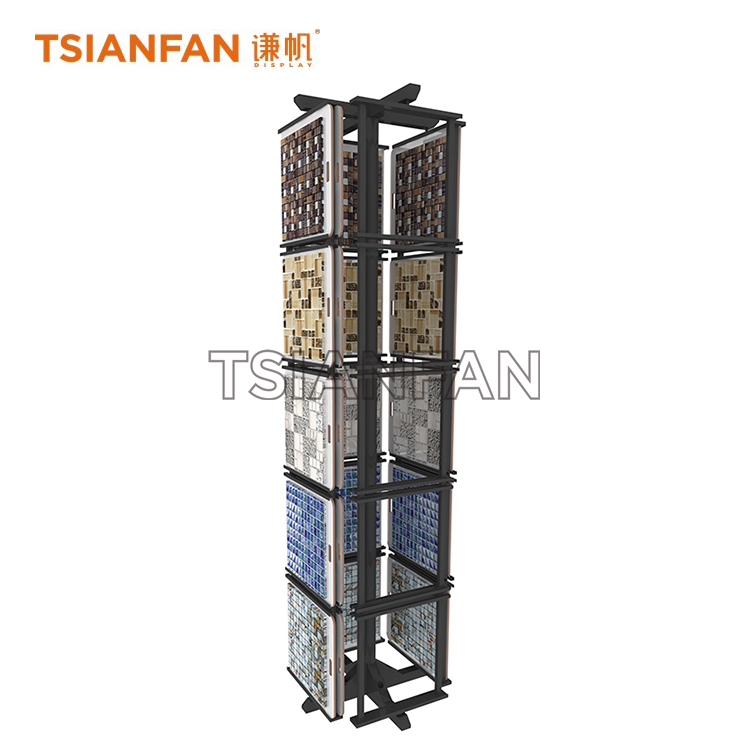 Floor-standing mosaic display rack ML974