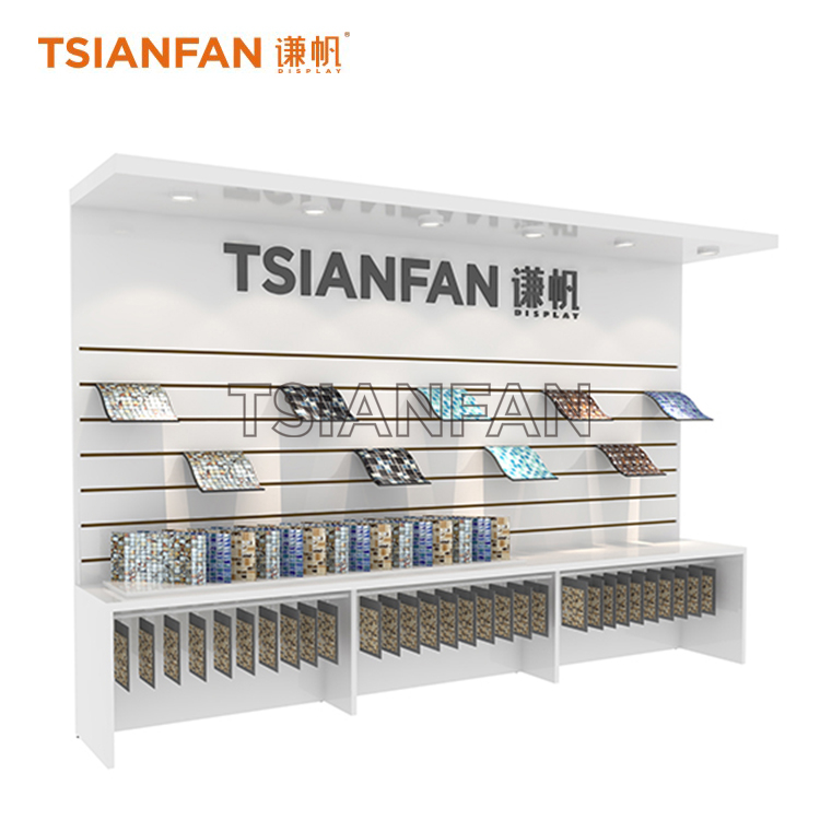 Floor-standing mosaic display rack ML977