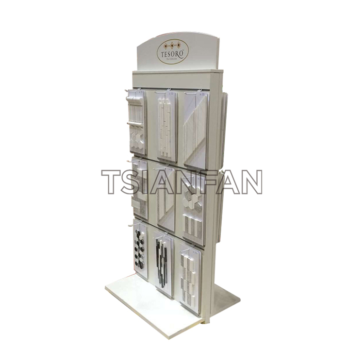 Floor-standing mosaic display rack ML999-combination