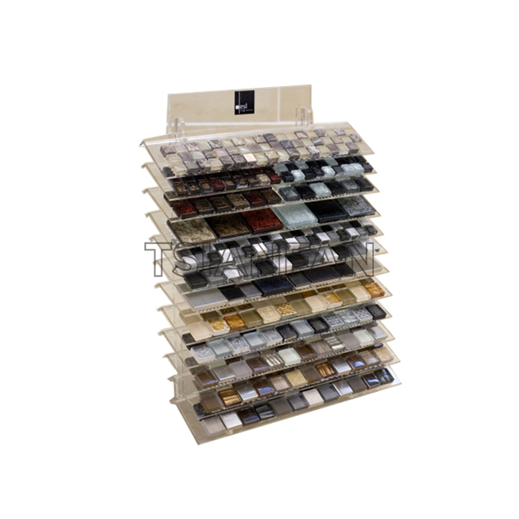 Countertop mosaic display rack MT909