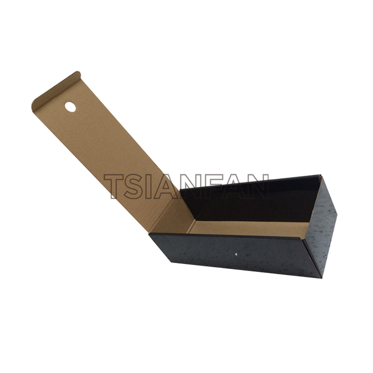 Paper sample box PB305-corrugated tray