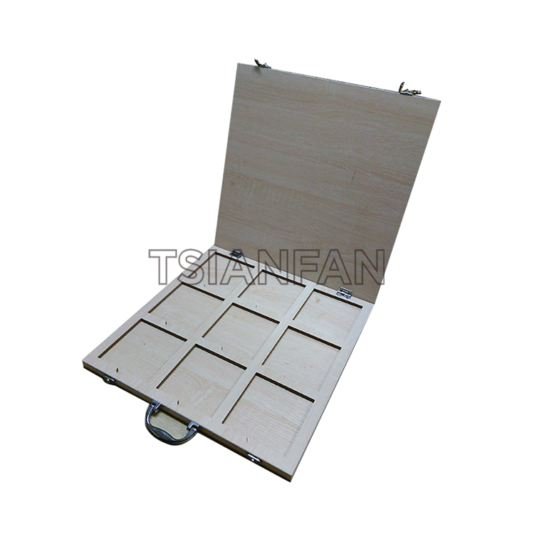 Paper sample box PB704-Solid wood box