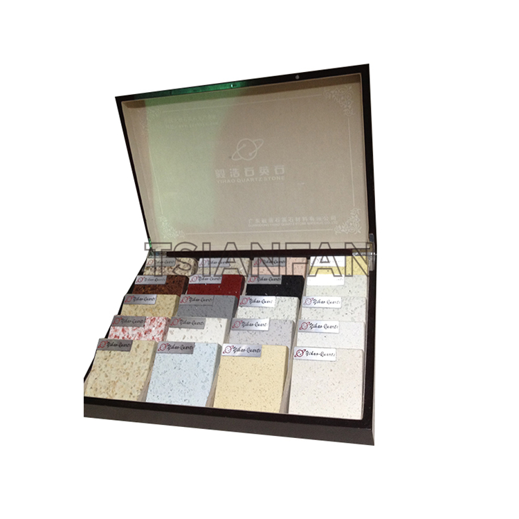 Paper sample box PB708-Solid wood box