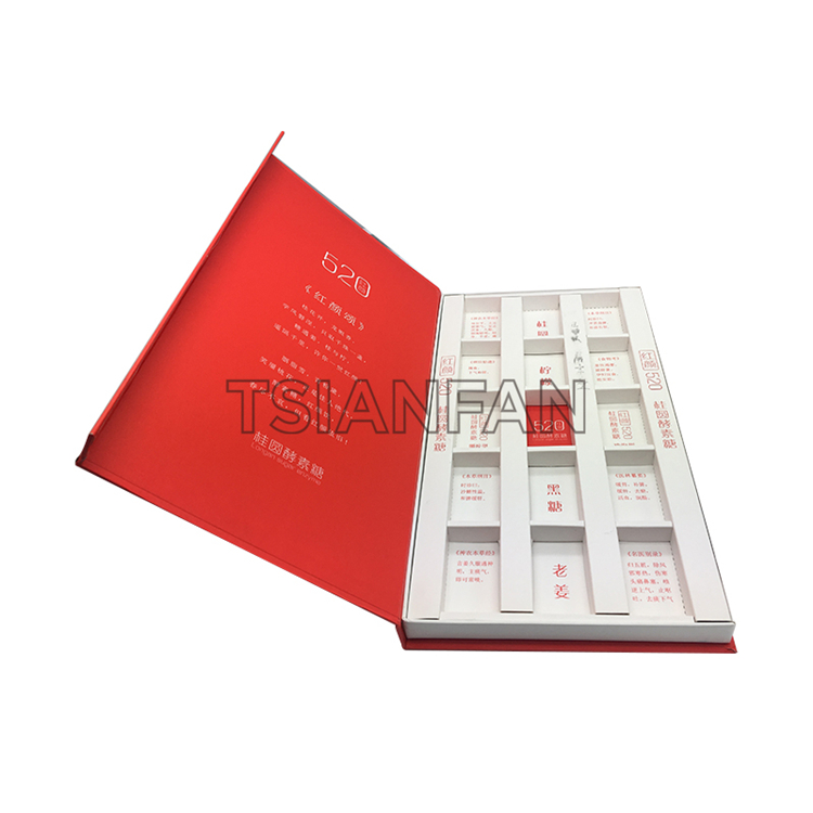 Paper sample box PB805-Clamshell