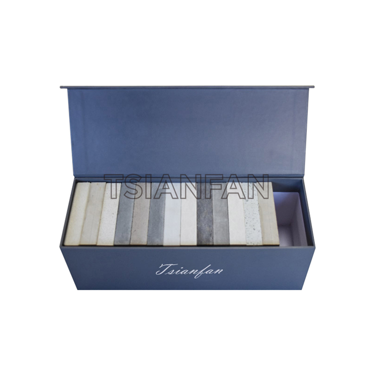Paper sample box PB806-Clamshell