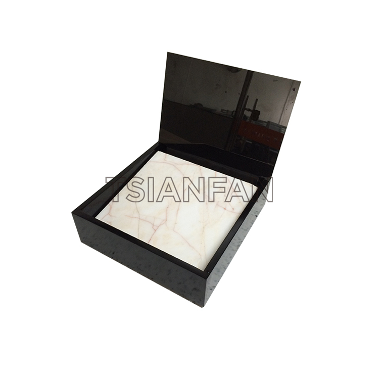 Paper sample box PB906-Single piece stone display box