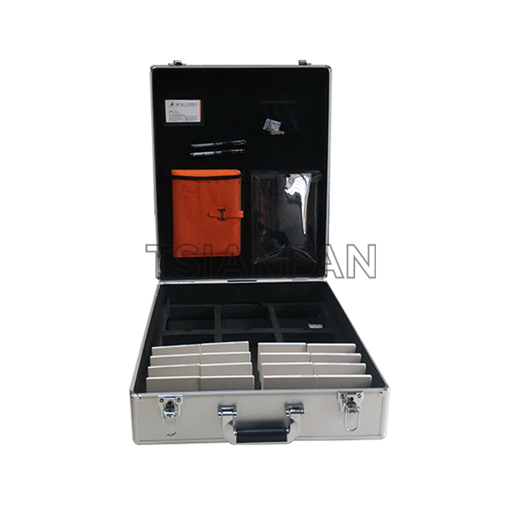 Aluminum sample box PX003