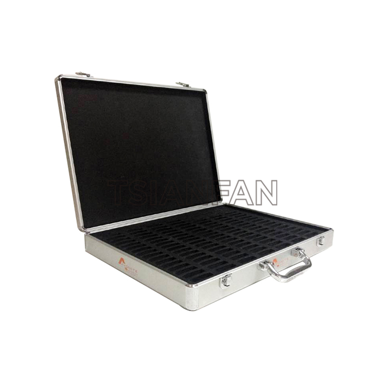 Aluminum sample box PX005