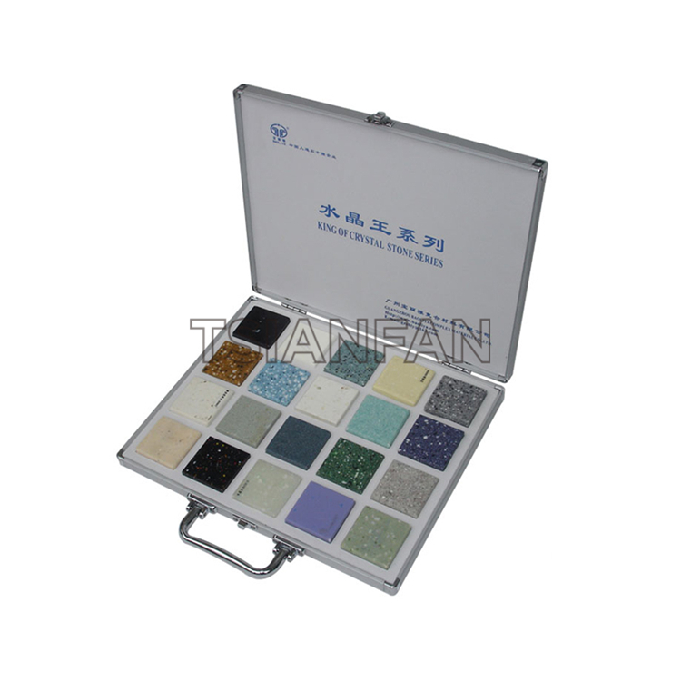 Aluminum sample box PX021