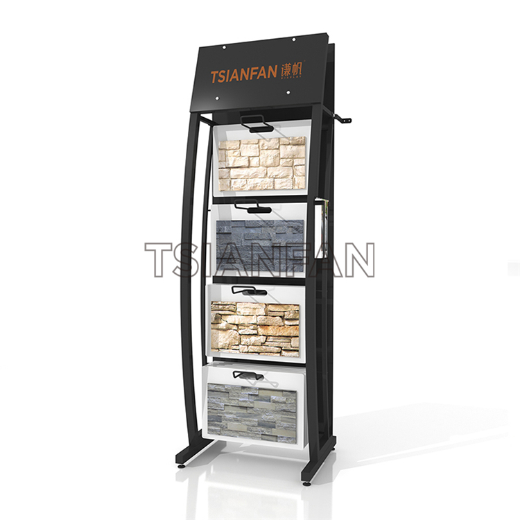 Cultural stone display rack SW108