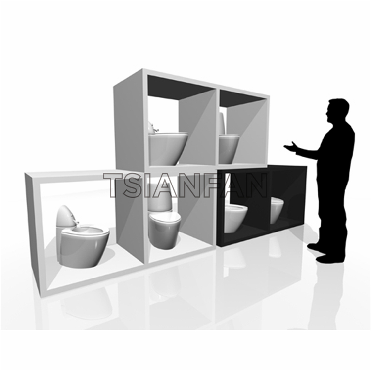 Toilet display stand VM002