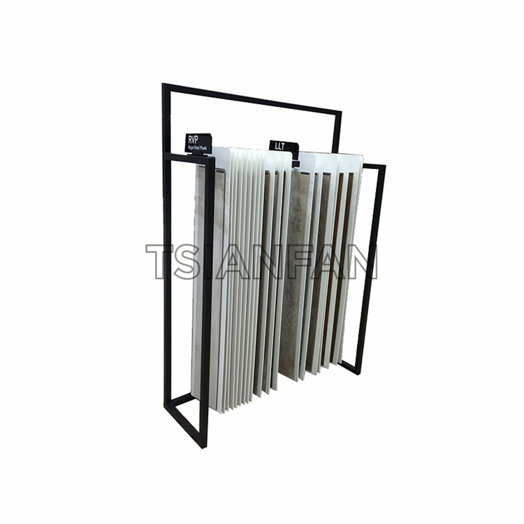 Simple wooden floor display rack WE1037