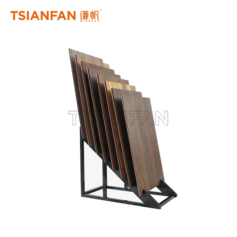Simple wooden floor display rack WE665