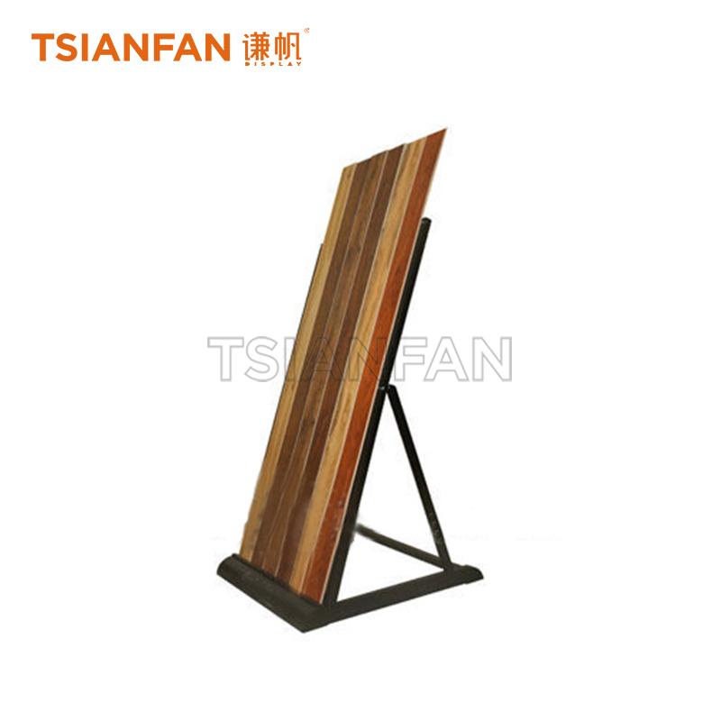 Simple wooden floor display rack WE666