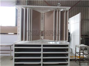 Combined tile display rack CZ003