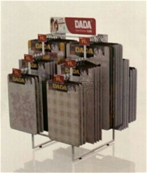Simple carpet display rack DE901