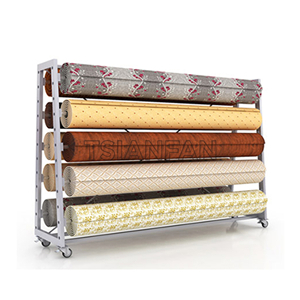 Roll-type carpet display rack DR901