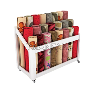 Roll-type carpet display rack DR902