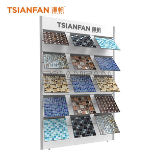 Floor-standing mosaic display rack ML001