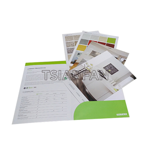 Cardboard sample book PP001